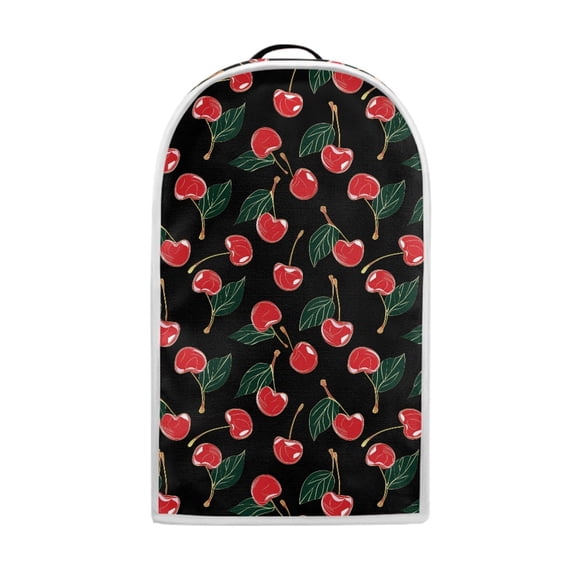 HELLHERO Heart-Shaped Cherry Pattern Proof Stain Kitchen Blender Dust Cover Reusable Durable Protective Case with Top Handle for Home Kitchen Indoor