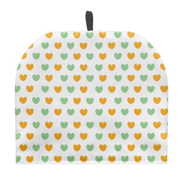 HELLHERO Heart Teapot Cover 1Pcs Polyester Canvas for Restaurant Insulation