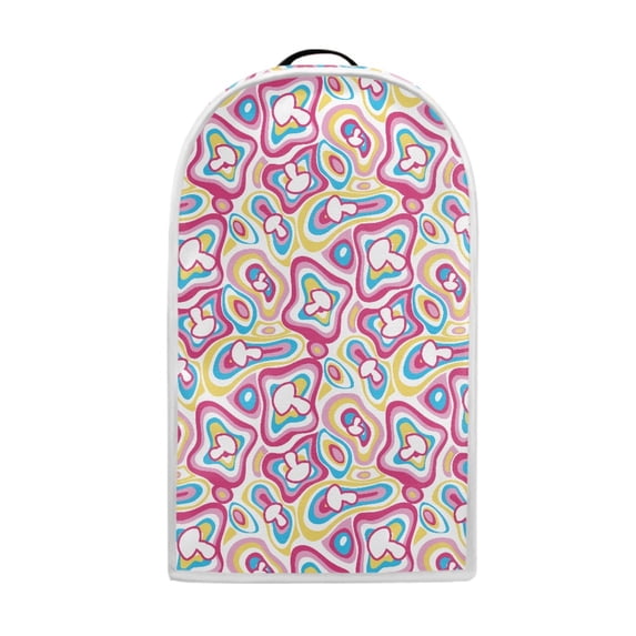 HELLHERO Heart Wave Pattern AntiSlip Kitchen Blender Dust Cover Easy to Clean Not Easy to Fade Dust Cover with Foldable for Kitchen Use
