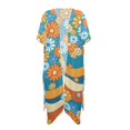 thumbnail image 1 of HELLHERO High Quality Fabrics Bathing Suit Cover Up for Beach Lightweight Quick Dry Multi-Floral, 1 of 6