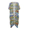 thumbnail image 1 of HELLHERO High Quality Fabrics Bathing Suit Cover Up for Summer Kimono Free Size Long Kimono Swimsuit Cover Up Scenic Horses, 1 of 6