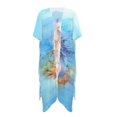 thumbnail image 1 of HELLHERO High Quality Fabrics Women's Kimono Cardigan Cover Up for Summer Casual Loose Watercolor Horse, 1 of 6