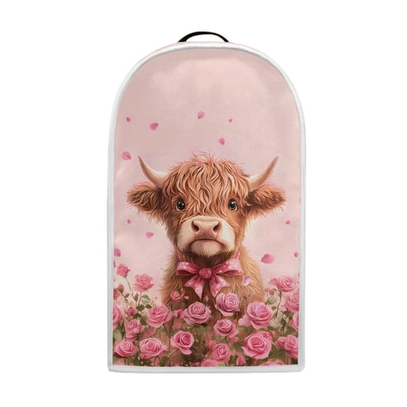 HELLHERO Highland Cattle Blender Covers for Polyester Reusable with Elastic