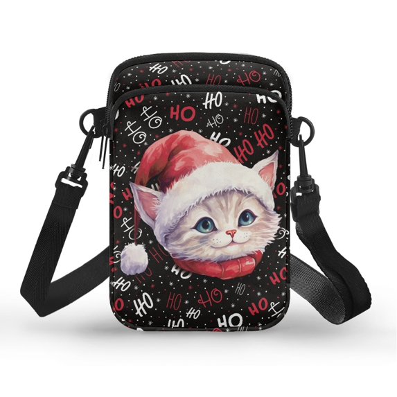 HELLHERO Ho Ho Kitty Bag with Zipper Closed Crossbody Sling Bags Stylish for Outdoor Travel Daily Use
