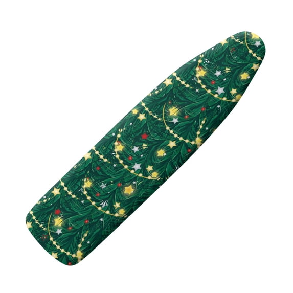 HELLHERO Home Use Ironing Board Cover Christmas Tree Lights Ironing Board Pad Covers Heat Protection Replaceable(15" x 54")