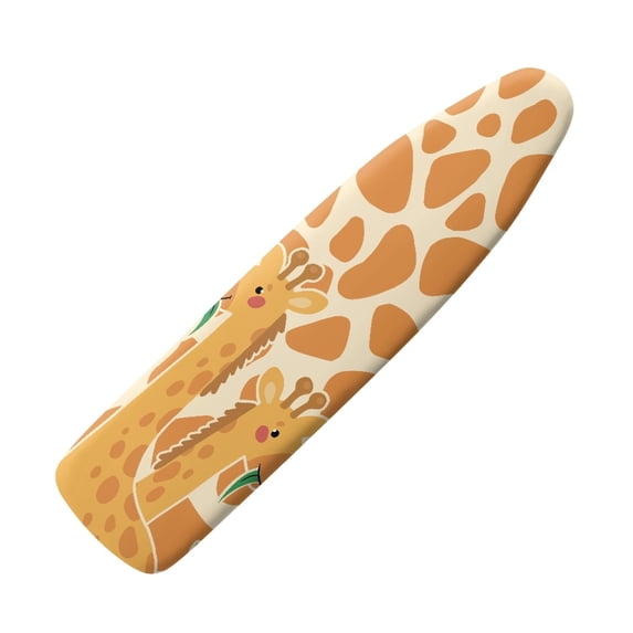 HELLHERO Hook and Loop Fastener Strap Iron Padding Covers Iron Board Cover Adjustable Fastener Fastener Straps for Home Use Household Scorch Guard, Giraffe