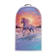 thumbnail image 1 of HELLHERO Horse Foldable Coffee Machine Dust Cover for Kitchen There is only one dust cover, 1 of 5