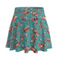 thumbnail image 1 of HELLHERO Horse Rose Athletic Skort, Lightweight Built-in Shorts Golf Skirts 2 Side Pockets Women's Athletic Golf Skorts Skirts for Outdoor Sports Hiking, 1 of 9