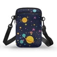 thumbnail image 1 of HELLHERO Horse Silhouettes Small Crossbody Purse Polyester with Zipper for Outdoor Holiday Travel, 1 of 7