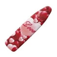 thumbnail image 1 of HELLHERO Household Iron Board Covers, Love Heart Print Ironing Board Cover Protector Standard Size, Decorative Covers for Ironing Board Non Stick Stain Scorch Resistant, 1 of 6
