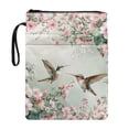 thumbnail image 1 of HELLHERO Hummingbird Book Sleeve Cover with Zipper for Mother Book Covers Book Storage Bag Easy Carry Book Case for Notebook Carrying Book Case, 1 of 8