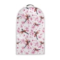 thumbnail image 1 of HELLHERO Hummingbird Cherry Blossom Pattern Protective Case with Handle Foldable Blender Covers Fitted Proof Stain for Blender Cover, 1 of 6
