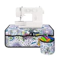 thumbnail image 1 of HELLHERO Hummingbird Flowers Design Removable Storage Bag Sewing Machine Mat Washable Beautiful & Practical Fusion Anti-Dust for Woman Gifts, Mother's Day, 1 of 5