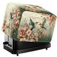 thumbnail image 1 of HELLHERO Hummingbird Flowers Print 2 Slice Toaster Cover, Dustproof Bread Machine Protector with Drawstring, Small Kitchen Appliances Protective Toaster Cover (11.4"x7.8"x7.4"), 1 of 8