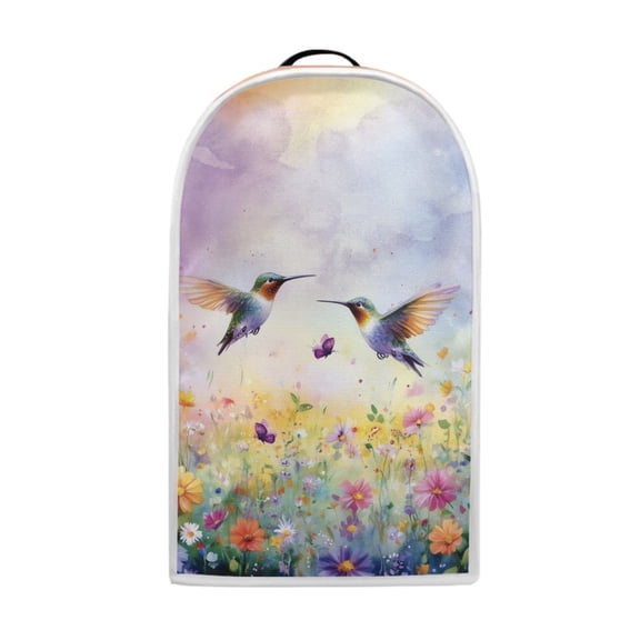 HELLHERO Hummingbird Flowers Reusable Kitchen Blender Dust Covers Not Easy to Fade Proof Stain Blender Dust Cover with Dustproof for Kitchen Counter