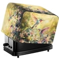 thumbnail image 1 of HELLHERO Hummingbird Lily Print 4 Slice Toaster Cover, Waterproof Small Kitchen Appliance Cover, Stain-Resistant Bread Machine Dust Protector (12.4"x10.6"x8.2"), 1 of 8