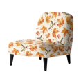 thumbnail image 1 of HELLHERO Hummingbird Maple leaf Accent Chair Cover, Elastic Bottom Elastic Feature Armless Chair Slipcovers for Dining Room Home, 1 of 8