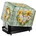 thumbnail image 1 of HELLHERO Hummingbird Sunflower Print Toaster Cover, Old Wooden Adjustable Bread Machine Dust Cover 2 Slice, Anti Fingerprint Oven Protector Waterproof, 1 of 8