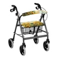 thumbnail image 1 of HELLHERO Hummingbird Sunflower Rollator Walker Seat and Backrest Rollbar Covers Set Removable and Washable Backrest Covers Reusable Soft for Street Scenes, 1 of 7