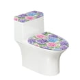 thumbnail image 1 of HELLHERO Hydrangea Floral Toilet Seat Covers, Washable and Reusable Easy to Install Polyester Toilet Seat Protector, 1 of 8