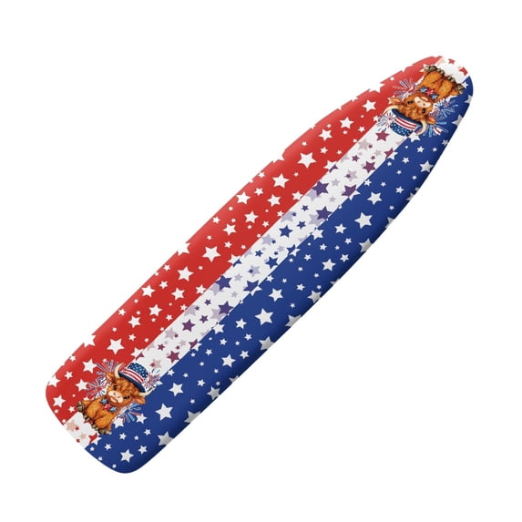 HELLHERO Iron Board Cover 15x54 Inch Washable Ironing Board Covets Elastic Edge 3 Fasteners