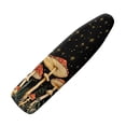 thumbnail image 1 of HELLHERO Iron Board Cover Polyester Fiber Fabric Home Protective Cover Table Top 15"x54" Mushroom Starry Sky Design, 1 of 4
