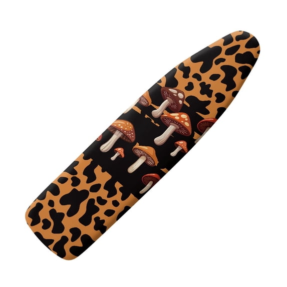 HELLHERO Iron Cover for Ironing Board Leopard Ironing Board Covers Fits Standard 54" x 15" Inch Boards Stain & Scorch Resistant, Home Decor