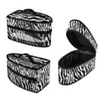 thumbnail image 1 of HELLHERO Iron Organizer Bag with Zipper Closure Zebra for Clothing Ironing Machines, Case Only, 1 of 6