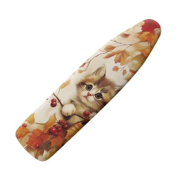 HELLHERO Ironing Board Cover 15"x54", Soft Polyester Ironing Board Protector with Elastic Edge, Easy to Install Replacement for Home Table Top Use