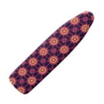 thumbnail image 1 of HELLHERO Ironing Board Cover Anti-Slip Home Protective Cover 3 Fasteners Ironing Board Protector Cover Replacement, Geometric Star Pattern, 1 of 5