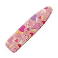 thumbnail image 1 of HELLHERO Ironing Board Cover Colourful Hearts Standard Size 15"x54" Steam Iron Board Elastic Edge and 3 Fasteners Easy Install, 1 of 5
