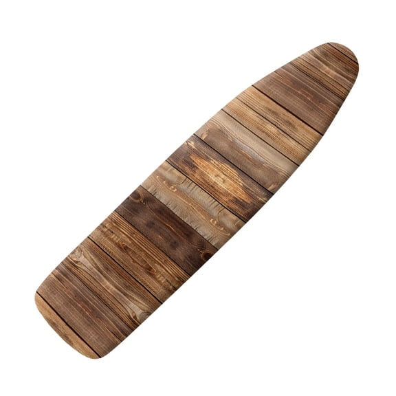 HELLHERO Ironing Board Cover Easy to Install Lightweight & Breathable 15x54 Inch Ironing Board Covers Quick Install, Woodgrain Print
