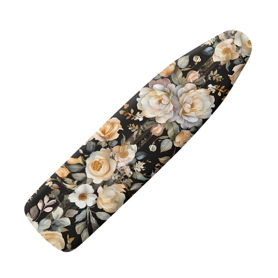 HELLHERO Ironing Board Cover Easy to Install Washable Elastic Edge, Floral Bouquet Pattern