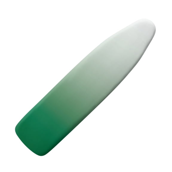 HELLHERO Ironing Board Cover Elastic Edge Iron Board Cover Replacement Easy Fit Green Gradient Shade Non-Slip 15"x54"(Not Heat Resistant)