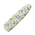 thumbnail image 1 of HELLHERO Ironing Board Cover Hook and Loop Replacement Anti-Slip Ironing Board Dust-Proof Cover for Home(No Padding), Flowers, 1 of 4