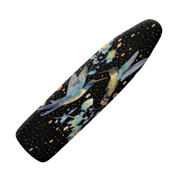 HELLHERO Ironing Board Cover Hummingbird Pattern 3 Fasteners Hook and Loop Ironing Board Protector Cover for Home Ironing