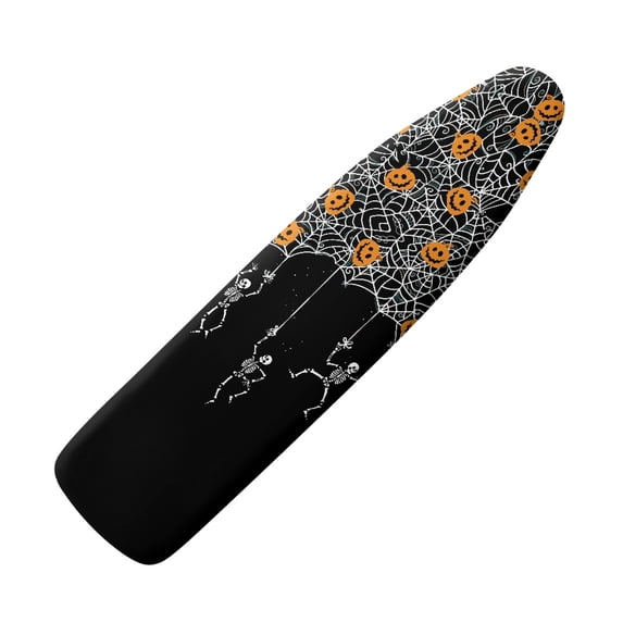 HELLHERO Ironing Board Cover Snug Fit Hook and Loop Fasteners 15" x 54" One-Piece Cover Iron Board Cover with Fade - Proof Halloween Pranks