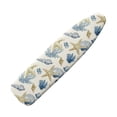 thumbnail image 1 of HELLHERO Ironing Board Cover Soft Fabric Home Protective Cover Iron Board 15x54 Inch Seashells Coral Starfish, 1 of 5