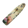 thumbnail image 1 of HELLHERO Ironing Board Cover, Standard Size 15 x 54, Thick Padding with Elasticized Edges, (Floral Dragonfly), 1 of 5