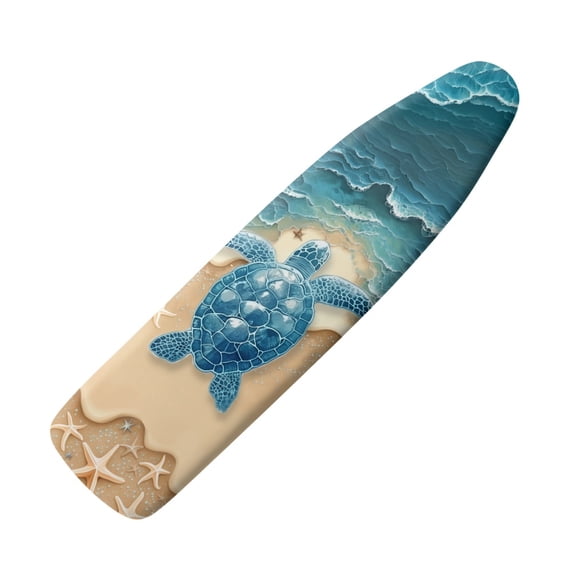 HELLHERO Ironing Board Cover, Standard Size 15 x 54, Thick Padding with Elasticized Edges, (Turtle)