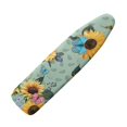 thumbnail image 1 of HELLHERO Ironing Board Cover, Standard Size Iron Board Covers with Heavy Duty Adjustable Elastic Edges, Heatproof Ironing Board Covers for Smooth Ironing(Butterfly and Sunflowers, 15"x54"), 1 of 4