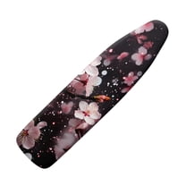 HELLHERO Ironing Board Cover, Standard Size Iron Board Covers with Heavy Duty Adjustable Elastic Edges, Heatproof Ironing Board Covers for Smooth Ironing(Cherry Blossom, 15"x54")