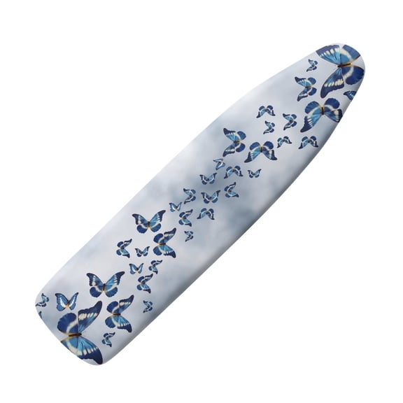 HELLHERO Ironing Board Cover with Butterflies Pattern, 15x54 Inches Polyester - Cover for Ironing Board for Bedroom, Fashion Studio, Tailor Shop