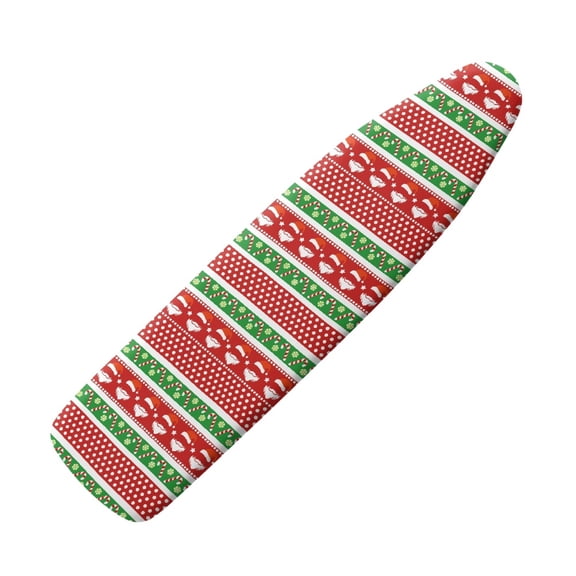 HELLHERO Ironing Board Cover with Christmas Pattern, 15x54 Inches Polyester - Ironing Board Cover and Pad for Craft Corner, Sewing Nook, Home Studio