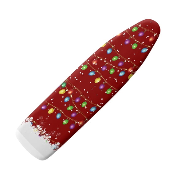 HELLHERO Ironing Board Cover with Christmas lights Pattern, 15x54 Inches Polyester - Cover for Ironing Board for Bedroom, Fashion Studio, Tailor Shop