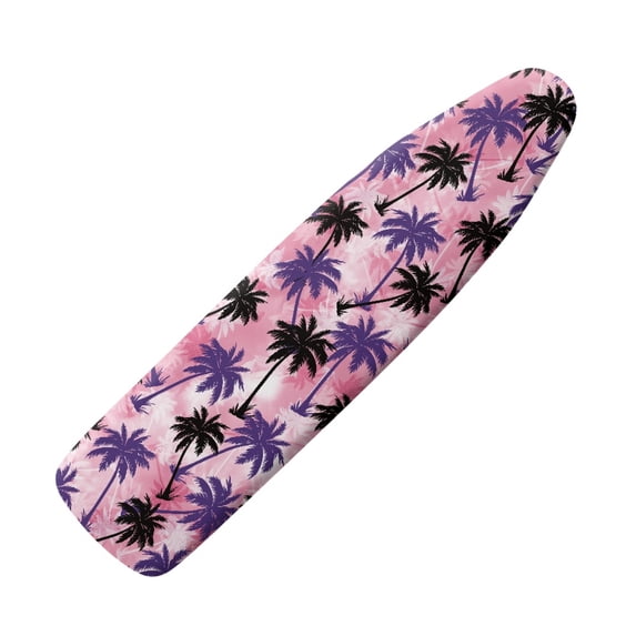 HELLHERO Ironing Board Cover with Palm tree Pattern, 15x54 Inches Polyester - Iron Board Cover for Home, Laundry Room, Craft Room
