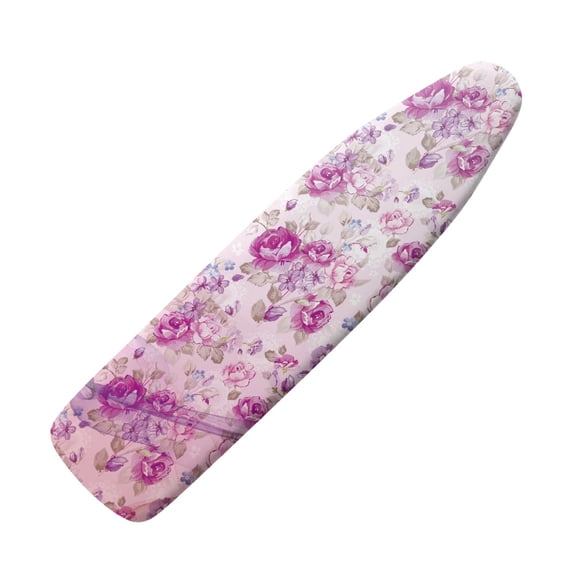 HELLHERO Ironing Board Cover with Rose Pattern, 15x54 Inches Polyester - Cover for Ironing Board for Bedroom, Fashion Studio, Tailor Shop
