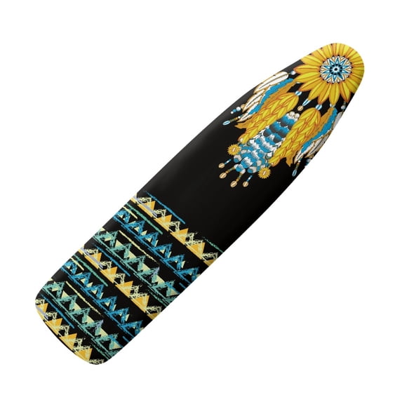 HELLHERO Ironing Board Covers 15x54 Inch Iron Board Cover Replacement Soft Elastic Edge Jade Cloud Feather