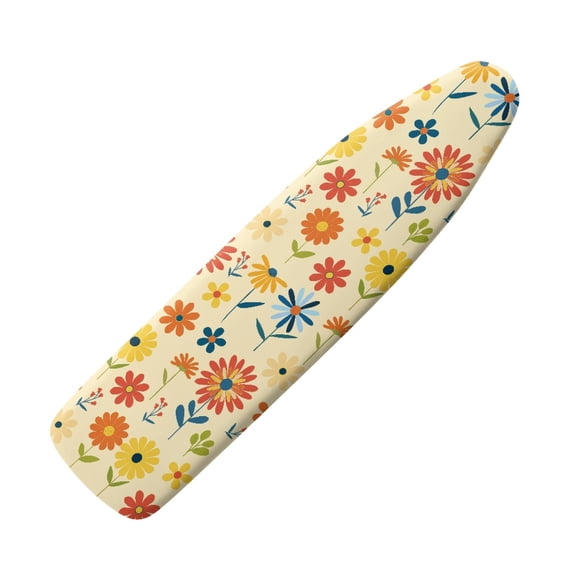 HELLHERO Ironing Board Covers 15x54 Inch Replacement Elastic Edge Polyester Fabric Ironing Board Covers for Women, Floral