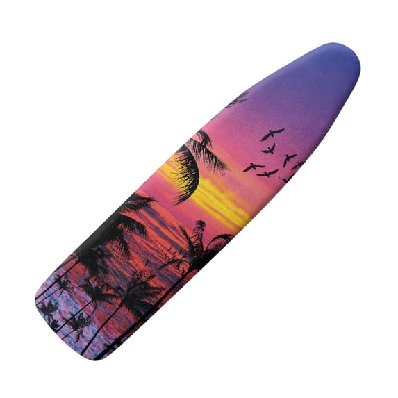HELLHERO Ironing Board Covers Elastic Edge Replacement 3 Fasteners Ironing Board Dustproof Cover Home Protective Cover, Thanksgiving Palm trees